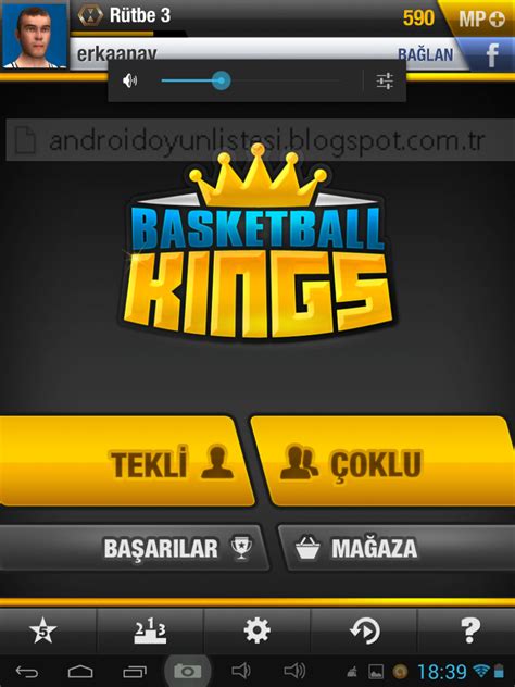 Android Oyun Listesi 2 Basketball King İndir