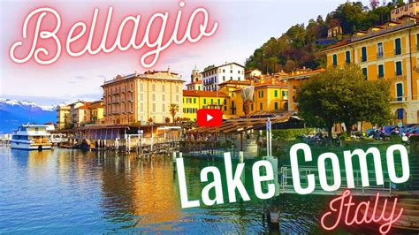 🇮🇹 The Beautiful Bellagio Italy Lake Como In Winter Lago Di Como