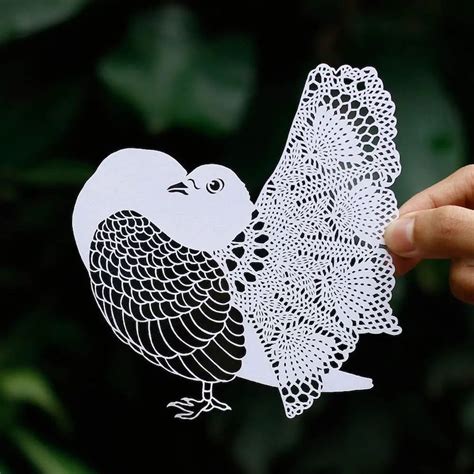 Amazing Hand Cut Paper Art Mimics The Delicate Effect Of Lace