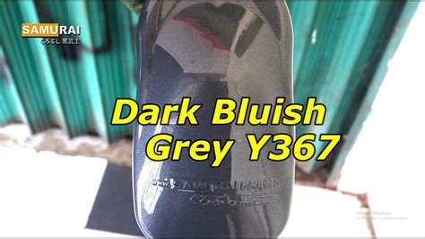 Samurai Paint Tips Pengecatan Dark Bluish Grey Y367 Youtube
