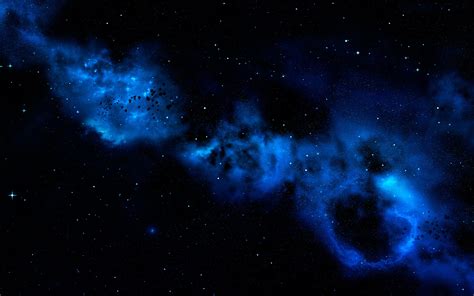 Galaxy Stars Space Blue Black Wallpaper Space Wallpaper Better