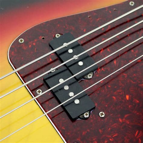 1977 Ibanez Silver Series P Bass Style Electric Bass Guitar In Sunburst