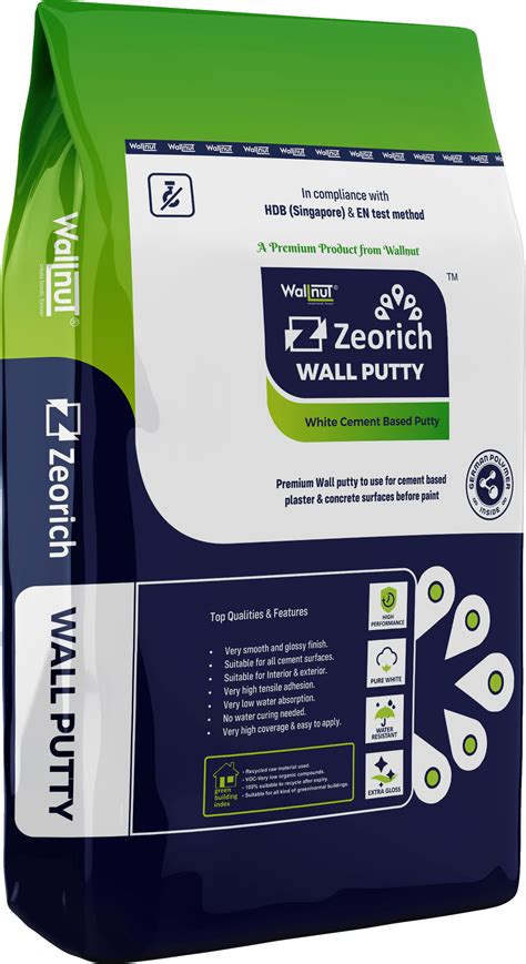 1 Best Wall Putty Company Zeorich Wallputty