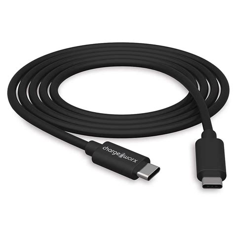 Chargeworx 6 Ft Usb C To Usb C Cable With Fast Charging Power