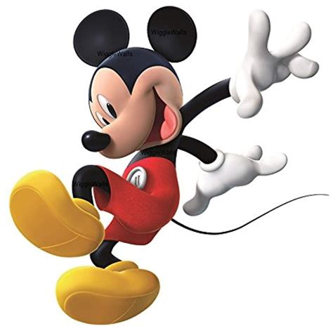 8 Inch Mickey Mouse Removable Wall Decal Sticker Art Walt Disney Home