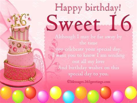 √ 30 Printable Sweet 16 Birthday Cards In 2020 16th Birthday Wishes