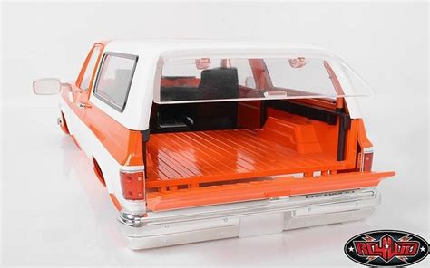Rc4wd Chevrolet Blazer Hard Body Complete Set Orange 110 Ebay