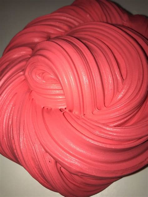Hot Pink Butter Slime Custom As Well By Kaylasslimeonline On Etsy Red