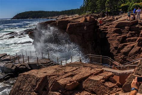 Acadias Thunder Hole Reopens After Repairs Northeast Explorer