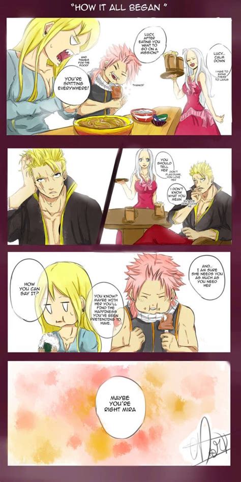 Art By Cdartcd On Devientart How It All Began Lucy And Laxus Fairy