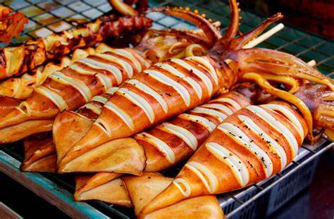 Фаршированные кальмары для диеты