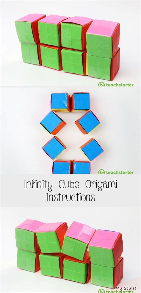 Step By Step Infinite Flipping Origami Square Origami
