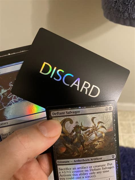 Does Anyone Know The Rarityvalue Of The Discard Misprint Cards R