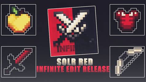 Review Texture Pack Pvp Minecraft 1819 Solr 16x Red Infinite Edit