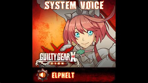 guilty gear xrd sign system voice elphelt valentine official promotional image mobygames