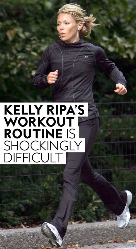 Kelly Ripas Workout Routine Is Shockingly Difficult Kelly Ripa