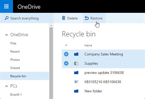 How To Restore Files Deleted From Your Local Onedrive Folder