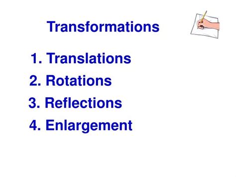 Ppt Transformations Powerpoint Presentation Free Download Id2937374