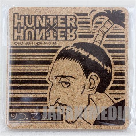 Rare Hunter X Hunter Nobunaga Cork Coaster Japan Anime Manga Shonen