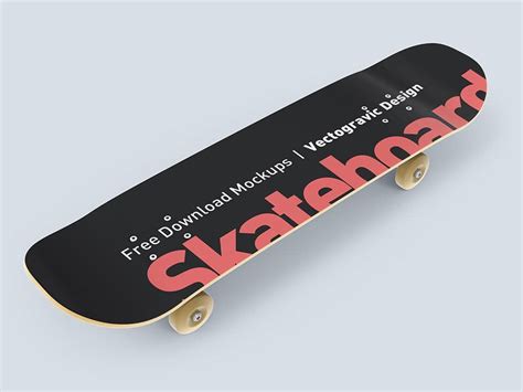 Download Skateboard Mockups Free Download | Vectogravic Design