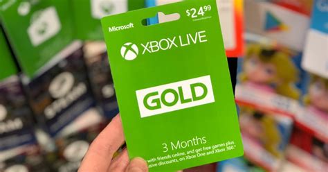 9 Months Of Xbox Live Gold Membership Just 2499 At
