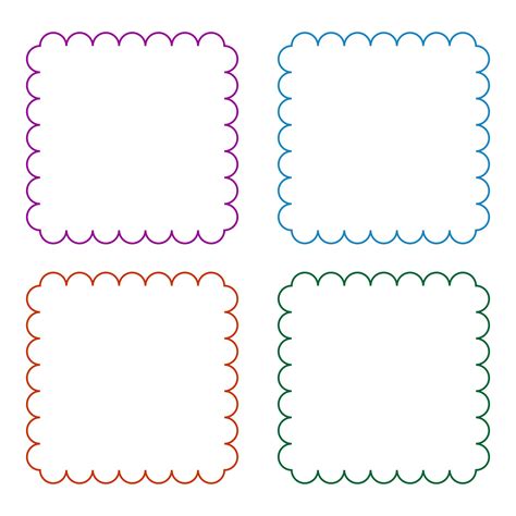 10 Best Printable Template For Scalloped Border Pdf For Free At Printablee