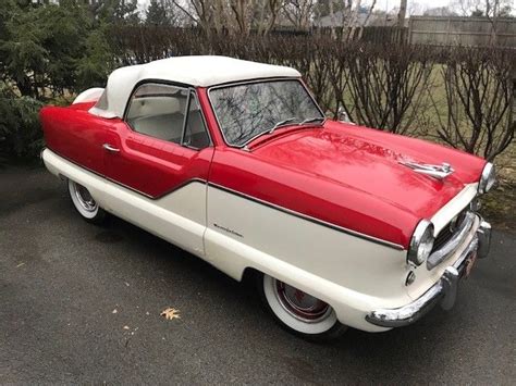 1961 Nash Metropolitan Convertible Redwhite For Sale Metropolitan