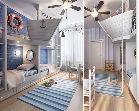 There is a large play area in the center of the bedroom. 22 Seriously Cool Rooms You Kids Will Love!!