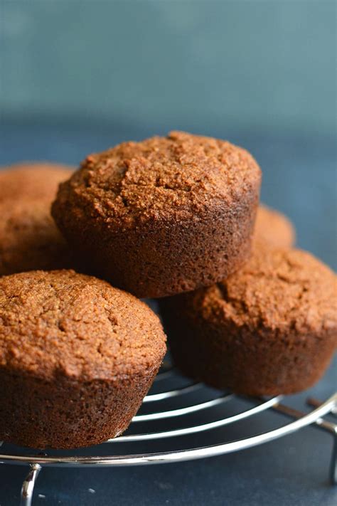 Healthy Almond Flour Gingerbread Muffins Skinny Fitalicious