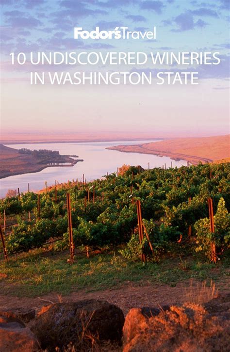 10 Undiscovered Wineries In Washington State Washington Wine Country