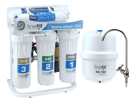 Filtro De Agua Osmosis Inversa Hogar Premium Finefilt 100gpd Envío gratis
