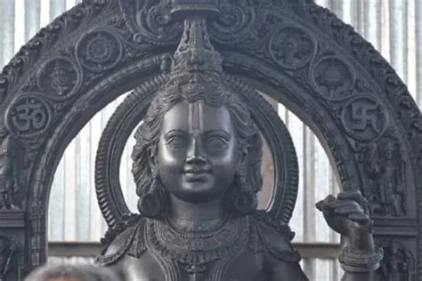 Ram Lalla Idol And Face Revealed Before Ayodhya Ram Mandir Event On January