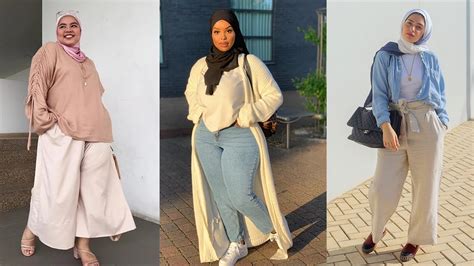 tips milih outfit hijab untuk tubuh pendek gemuk makin stylish youtube