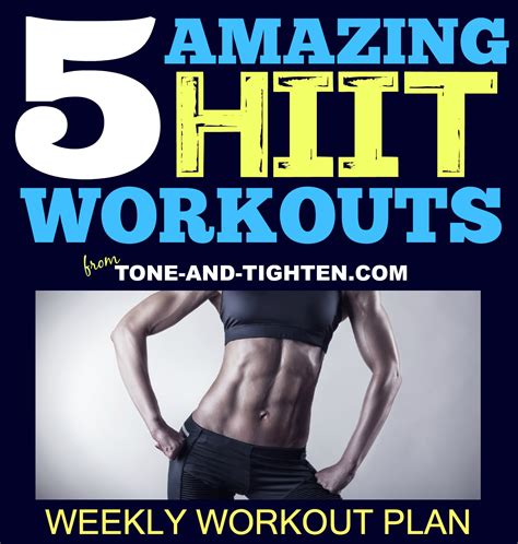 Interval Workouts To Tone And Tighten