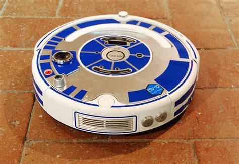 R2 D2 Roomba Vinyl Set Perfect For Star Wars Lovers ルンバ デザイン お掃除