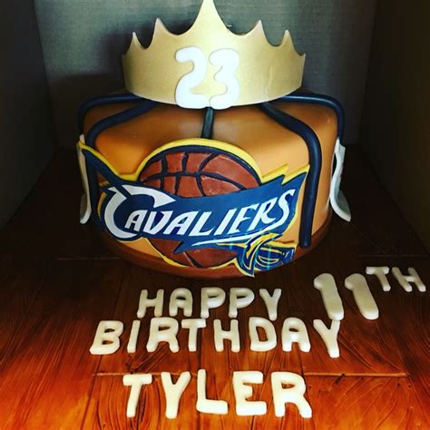 Basketball Team Themed Cake Cleveland Cavaliers 23
