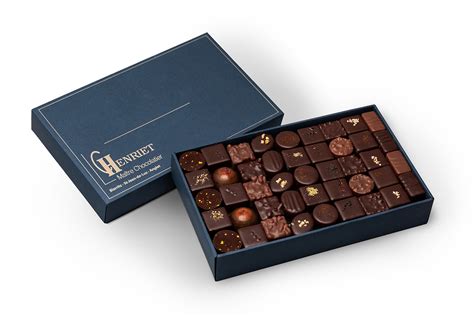 Coffret De Chocolats Assortis 740 G Chocolaterie Henriet