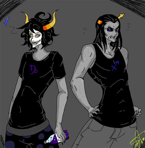 Gamzee And Equius By Squidbiscuit On Deviantart