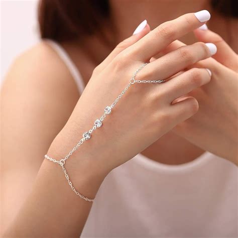 Share 99 Bracelet With Ring Attached Amazon Latest Induhocakina
