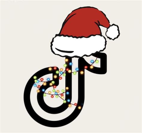 Tiktok Logo For Christmas Christmas Apps Christmas Phone Wallpaper