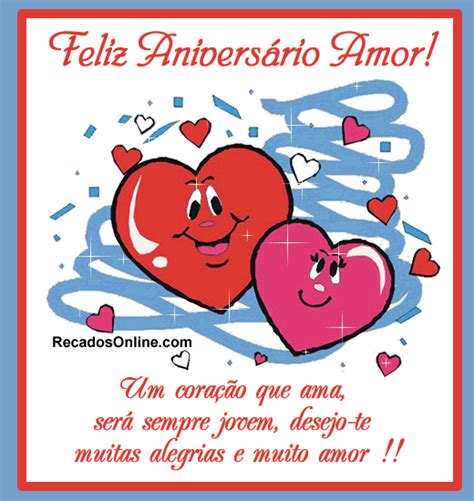 Feliz Aniversário Amor Imagens S E Mensagens Para Whatsapp Recados Online