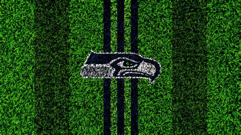 Seattle Seahawks Logo In Green Background 4k Hd Seattle Seahawks