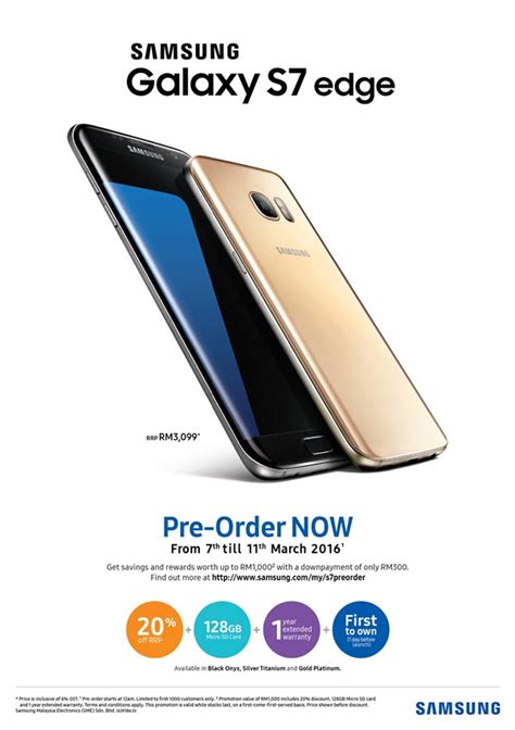 Samsung galaxy s7 edge malaysia price. Samsung Galaxy S7 edge: Price, Pre-order & Discount ...
