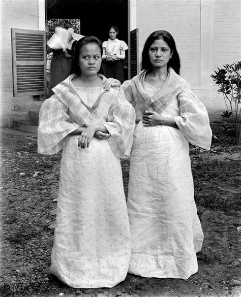 looban girls and convent paco manila philippines late 19th or early 20th century filipino