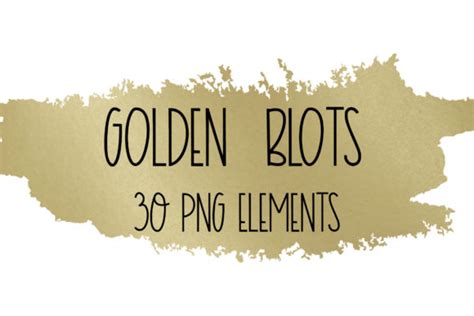 Gold Watercolor Splash Png Graphic By Moominminina · Creative Fabrica