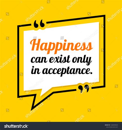 Vector Illustration Quote Happiness Can Exist Stock Vector Royalty
