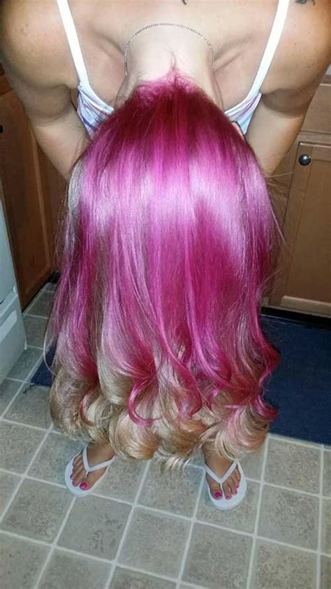 30 Pink Blonde Hair Color Hairstyles And Haircuts