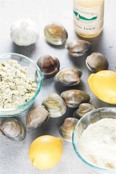 Wash the clams under fresh water, shuck them and leave the fruit on the half shell. Baked Clams | Recipe | Clam bake, Clams, Recipes