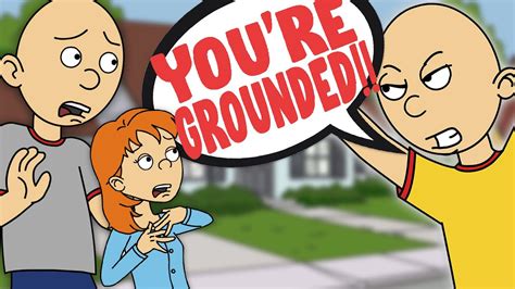 Caillou Grounds Rosie And Classic Caillouungrounded Youtube