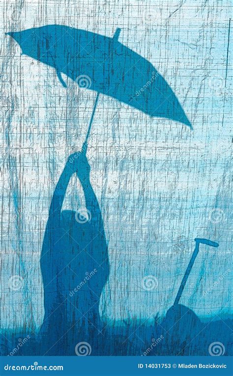 girl with umbrella stock image image of enjoy holding 14031753
